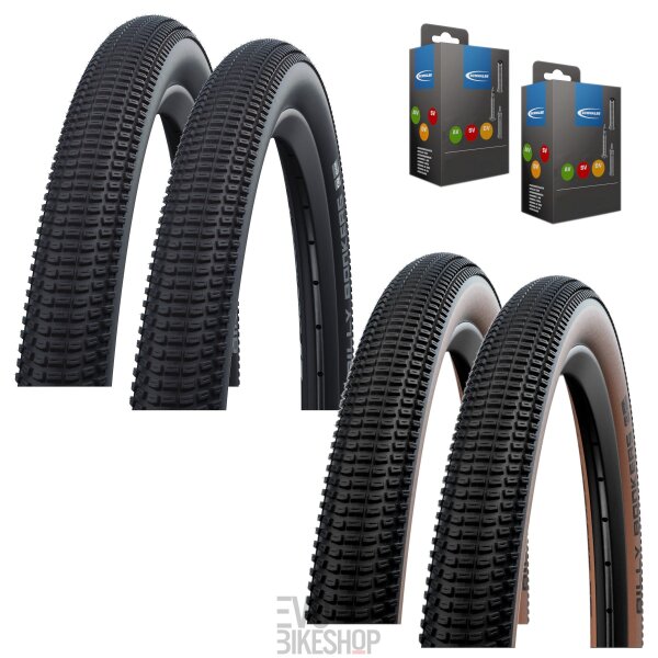 Schwalbe Reifen + Schlauch Set Billy Bonkers Performance Falt - 2025 (2 Stück)