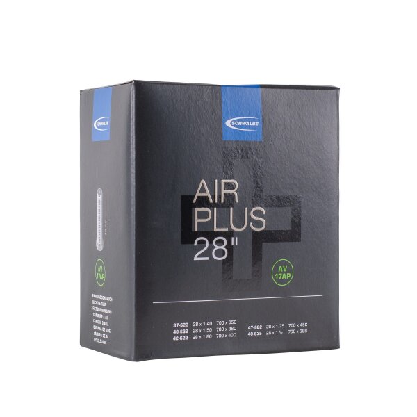 Schwalbe Schlauch Nr. 17AP (Air Plus) | AV - Auto Ventil