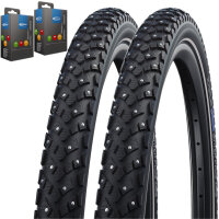 A*Schwalbe Reifen + Schlauch Set Marathon Winter Plus -...