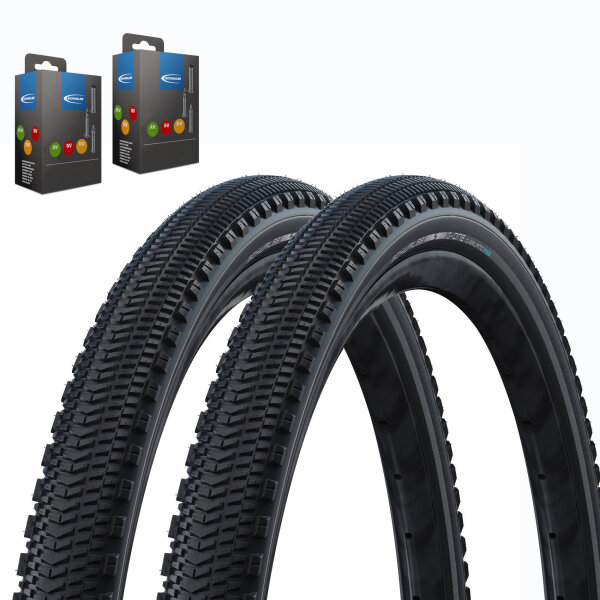 Schwalbe Reifen + Schlauch Set G-ONE Overland 365 - 2025 (2 Stück)