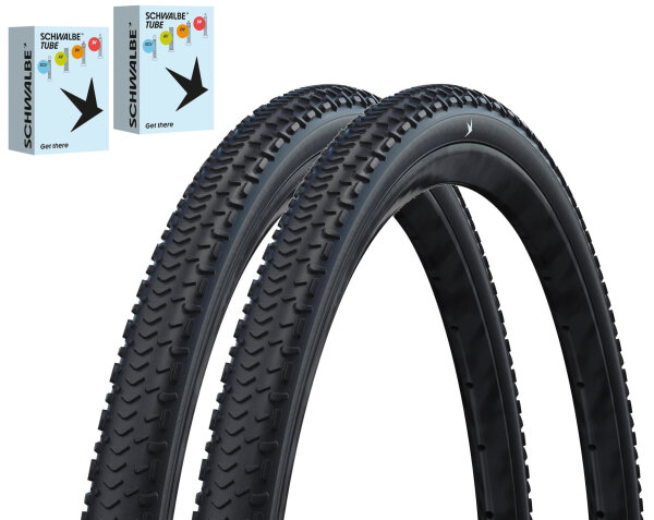 Schwalbe Reifen + Schlauch Set G-ONE RX - 2026 (2 Stück)