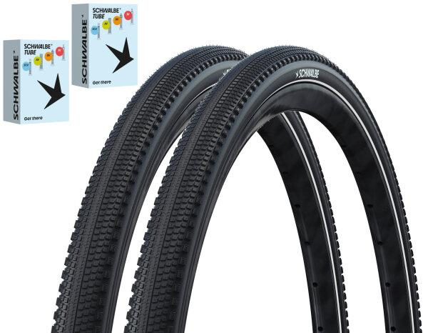 Schwalbe Reifen + Schlauch Set G-ONE Comp Plus - 2026 (2 Stück)