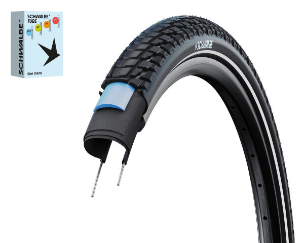 Schwalbe Reifen + Schlauch Set Marathon Plus Tour - 2026