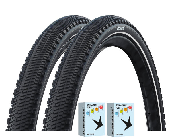 Schwalbe Reifen + Schlauch Set G-ONE Overland - 2026 (2 Stück) |