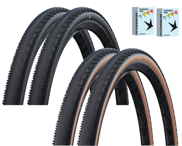 Schwalbe Reifen + Schlauch Set G-ONE RS PRO - 2026 (2 Stück)