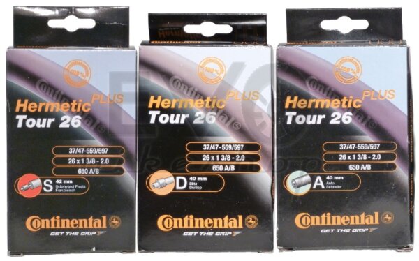 Continental Schlauch Tour 26 Hermetic Plus